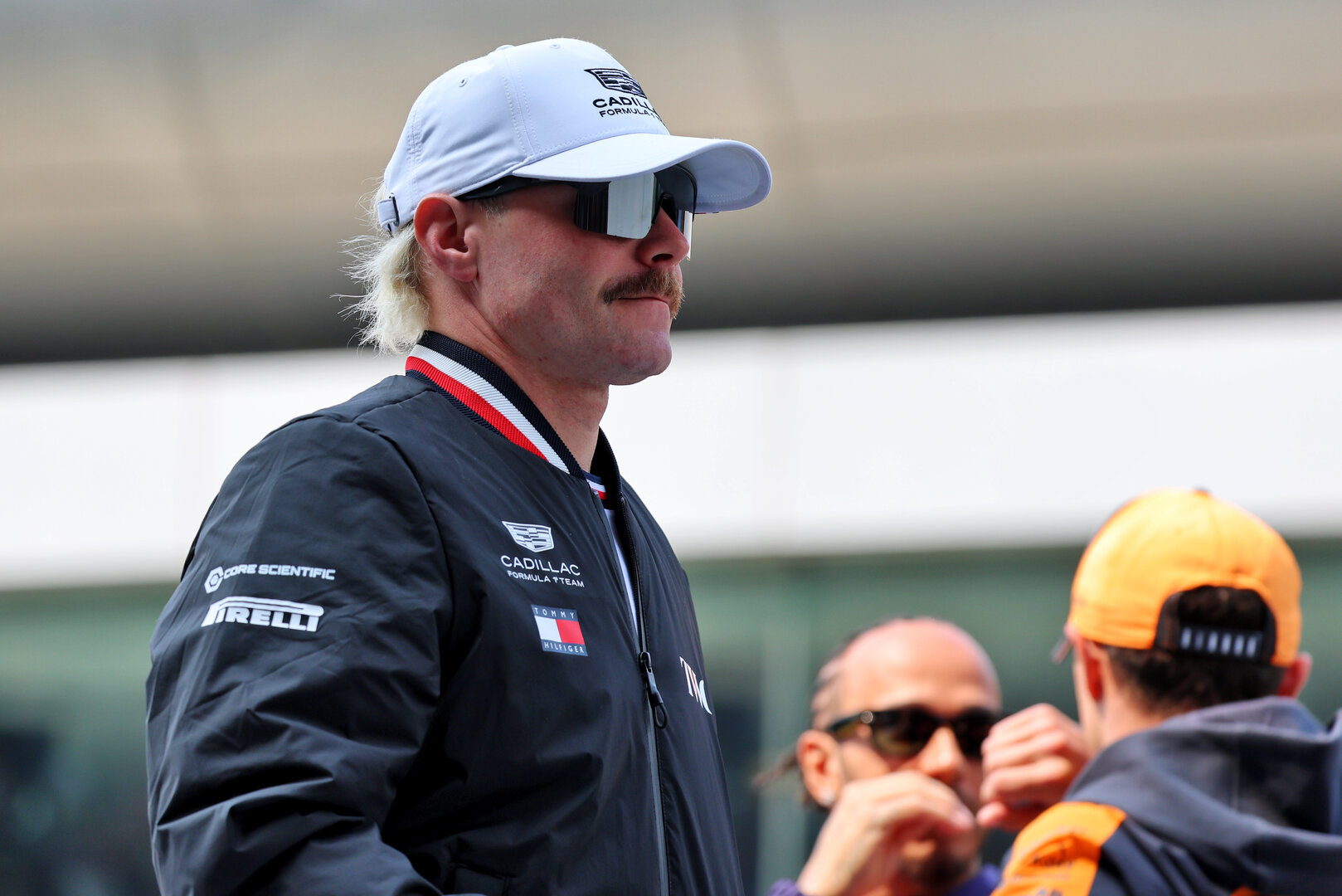 GP CINA, Valtteri Bottas (FIN) Cadillac Formula 1 Team on the drivers' parade.
15.03.2026. Formula 1 World Championship, Rd 2, Chinese Grand Prix, Shanghai, China, Gara Day.
- www.xpbimages.com, EMail: requests@xpbimages.com © Copyright: Batchelor / XPB Images