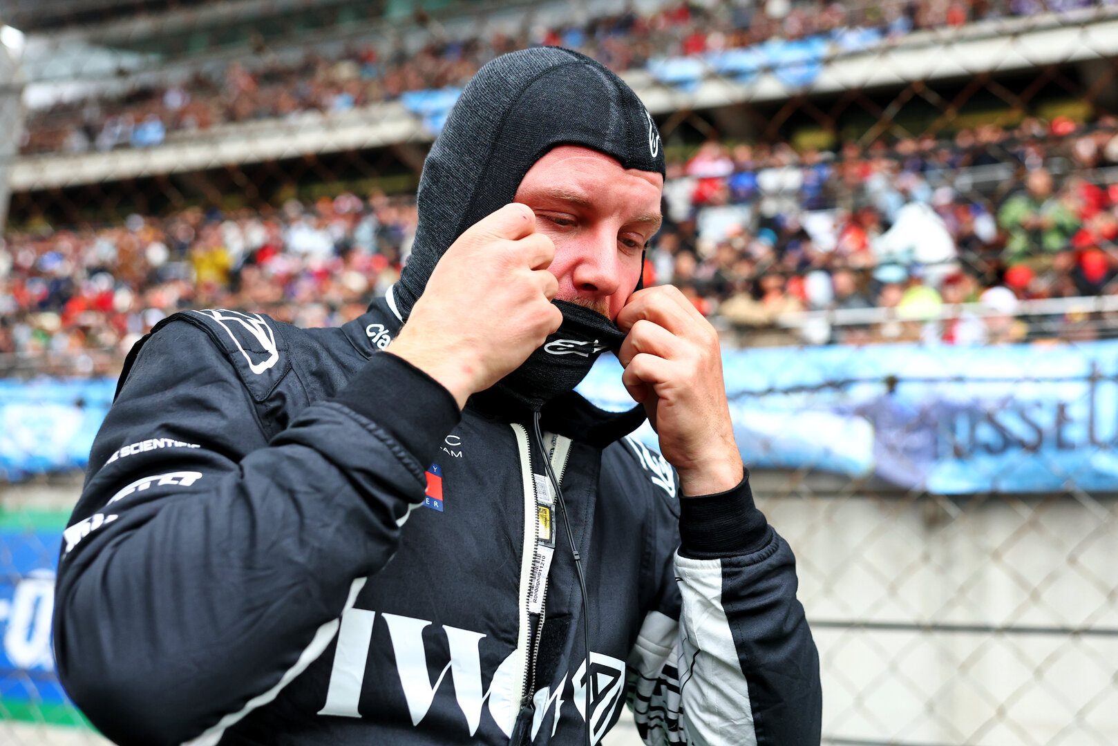 GP CINA, Valtteri Bottas (FIN) Cadillac Formula 1 Team on the grid.
15.03.2026. Formula 1 World Championship, Rd 2, Chinese Grand Prix, Shanghai, China, Gara Day.
- www.xpbimages.com, EMail: requests@xpbimages.com © Copyright: Bearne / XPB Images