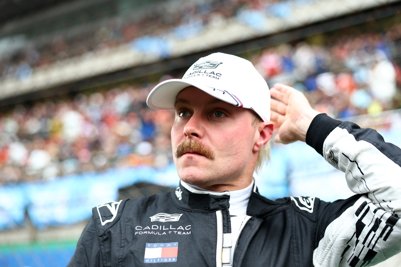 GP CINA, Valtteri Bottas (FIN) Cadillac Formula 1 Team on the grid.
15.03.2026. Formula 1 World Championship, Rd 2, Chinese Grand Prix, Shanghai, China, Gara Day.
- www.xpbimages.com, EMail: requests@xpbimages.com © Copyright: Bearne / XPB Images