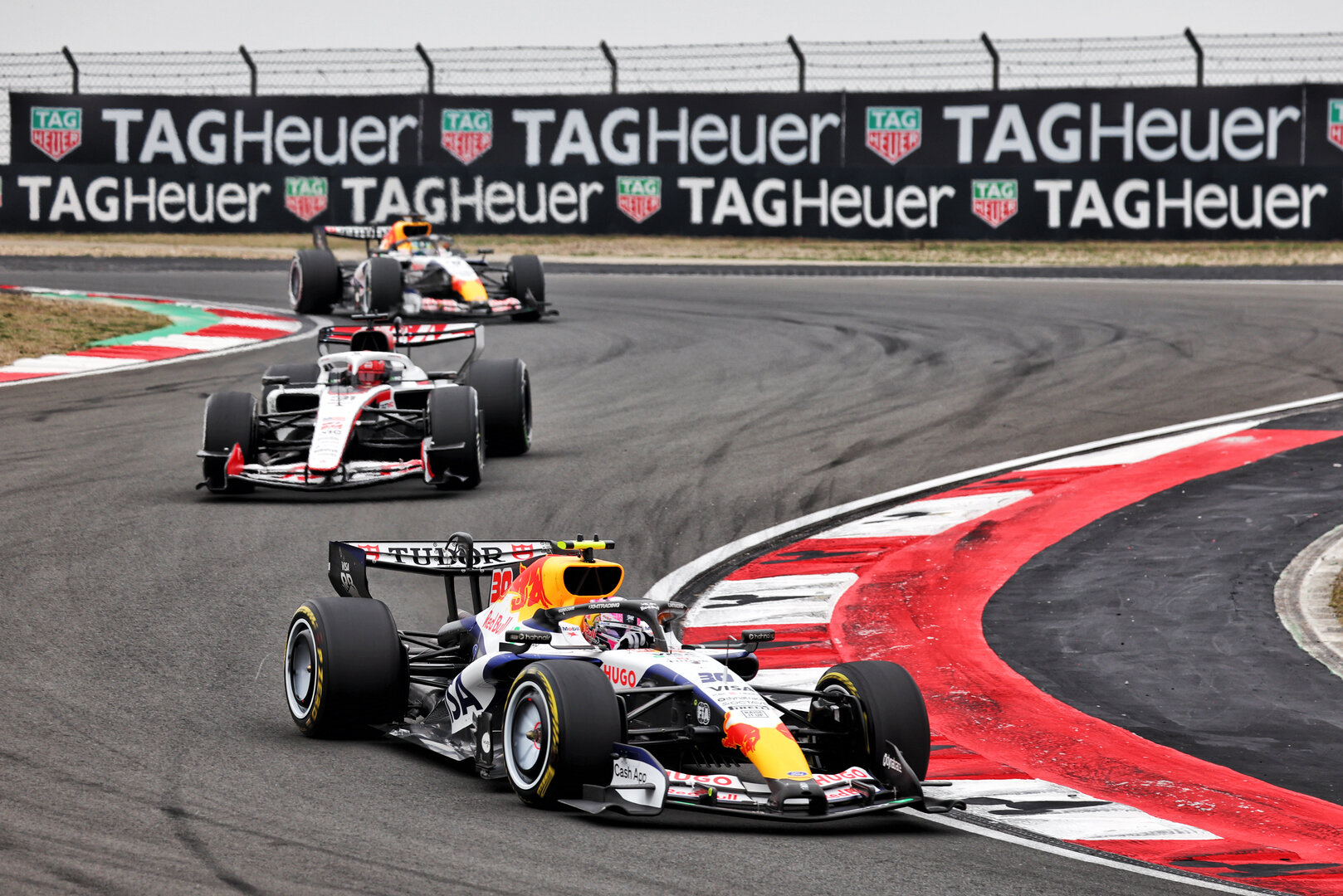 GP CINA, Liam Lawson (NZL) Racing Bulls Formula One Team VCARB 03.
15.03.2026. Formula 1 World Championship, Rd 2, Chinese Grand Prix, Shanghai, China, Gara Day.
 - www.xpbimages.com, EMail: requests@xpbimages.com © Copyright: Patching / XPB Images
