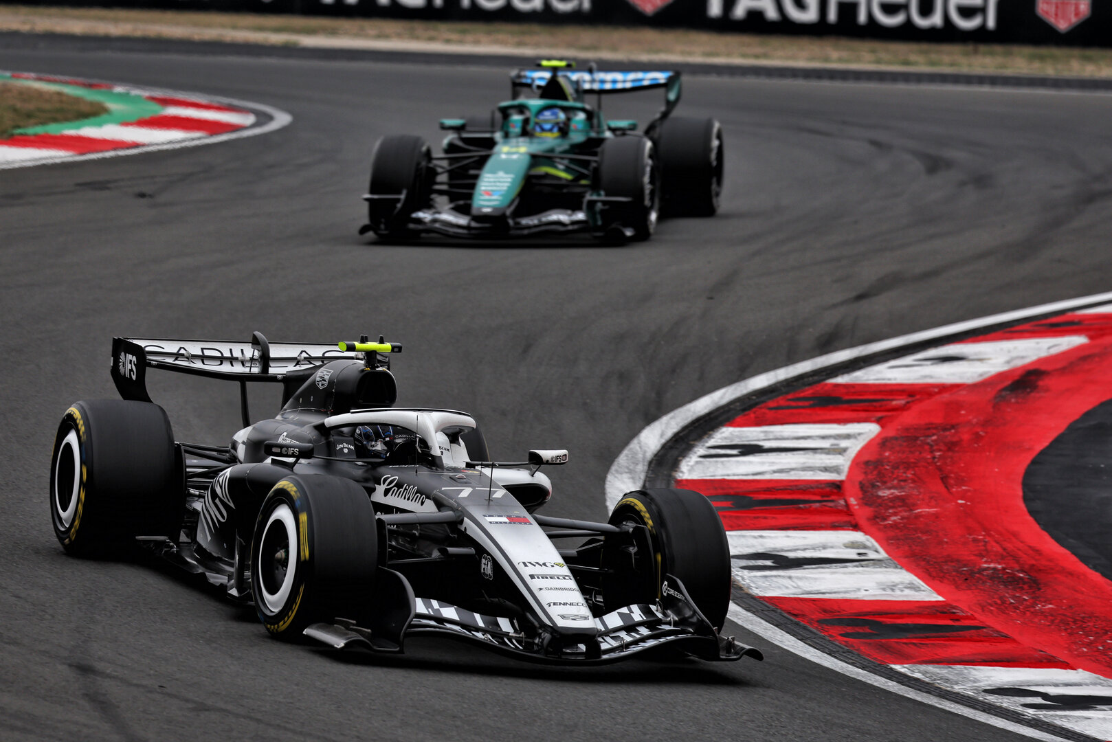 GP CINA, Valtteri Bottas (FIN) Cadillac Formula 1 Team MAC-26.
15.03.2026. Formula 1 World Championship, Rd 2, Chinese Grand Prix, Shanghai, China, Gara Day.
 - www.xpbimages.com, EMail: requests@xpbimages.com © Copyright: Patching / XPB Images