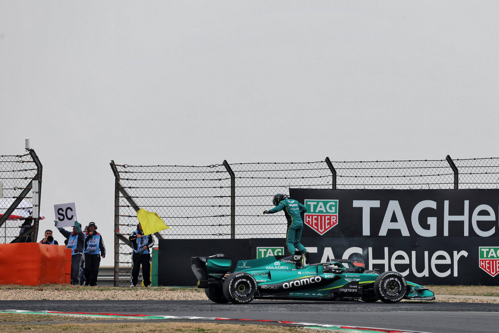 GP CINA, Lance Stroll (CDN) Aston Martin F1 Team AMR26 retired from the race.
15.03.2026. Formula 1 World Championship, Rd 2, Chinese Grand Prix, Shanghai, China, Gara Day.
- www.xpbimages.com, EMail: requests@xpbimages.com © Copyright: Patching / XPB Images