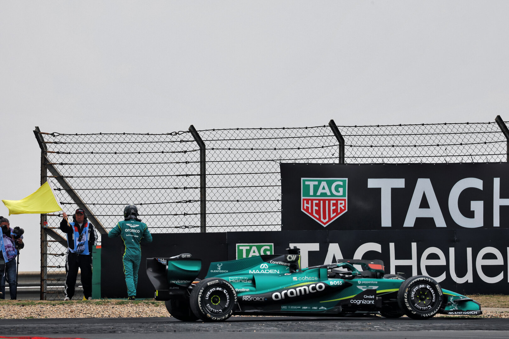 GP CINA, Lance Stroll (CDN) Aston Martin F1 Team AMR26 retired from the race.
15.03.2026. Formula 1 World Championship, Rd 2, Chinese Grand Prix, Shanghai, China, Gara Day.
 - www.xpbimages.com, EMail: requests@xpbimages.com © Copyright: Patching / XPB Images