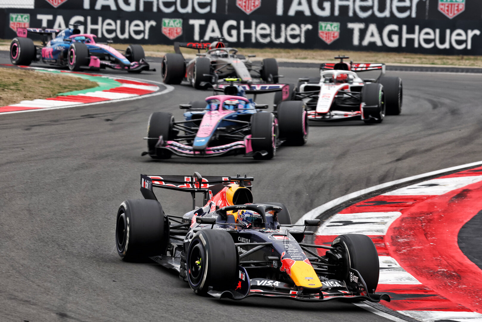 GP CINA, Max Verstappen (NLD) Red Bull Racing RB22.
15.03.2026. Formula 1 World Championship, Rd 2, Chinese Grand Prix, Shanghai, China, Gara Day.
 - www.xpbimages.com, EMail: requests@xpbimages.com © Copyright: Patching / XPB Images