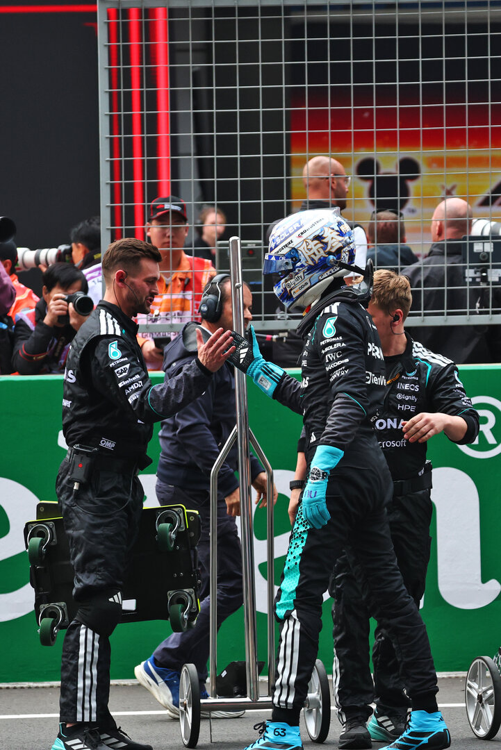 GP CINA, Gara winner Andrea Kimi Antonelli (ITA) Mercedes AMG Formula One Team celebrates in parc ferme at the end of the race.
15.03.2026. Formula 1 World Championship, Rd 2, Chinese Grand Prix, Shanghai, China, Gara Day.
- www.xpbimages.com, EMail: requests@xpbimages.com © Copyright: Bearne / XPB Images