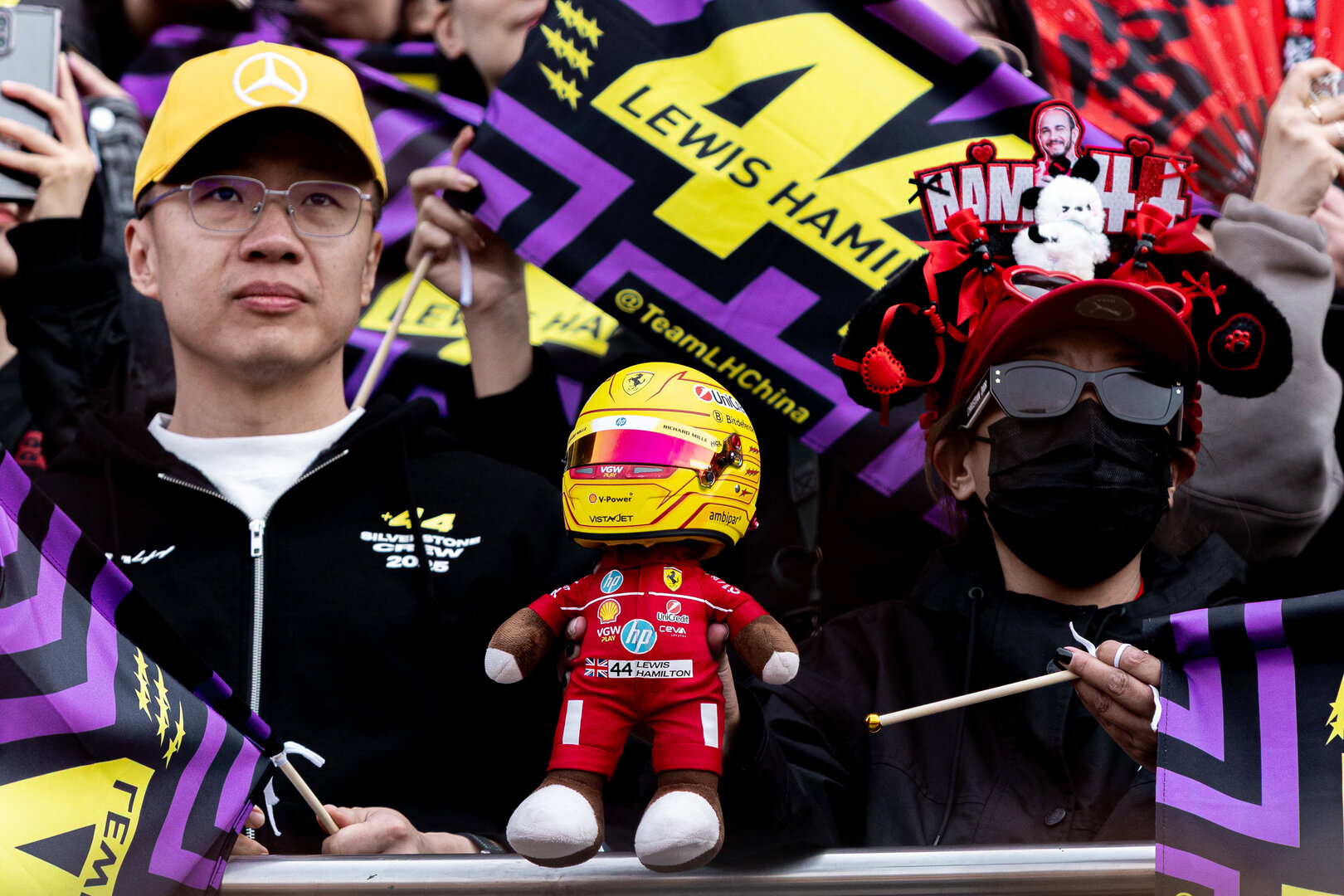 GP CINA, Circuit Atmosfera - fans in the grandstand.
15.03.2026. Formula 1 World Championship, Rd 2, Chinese Grand Prix, Shanghai, China, Gara Day.
- www.xpbimages.com, EMail: requests@xpbimages.com © Copyright: Denny / XPB Images