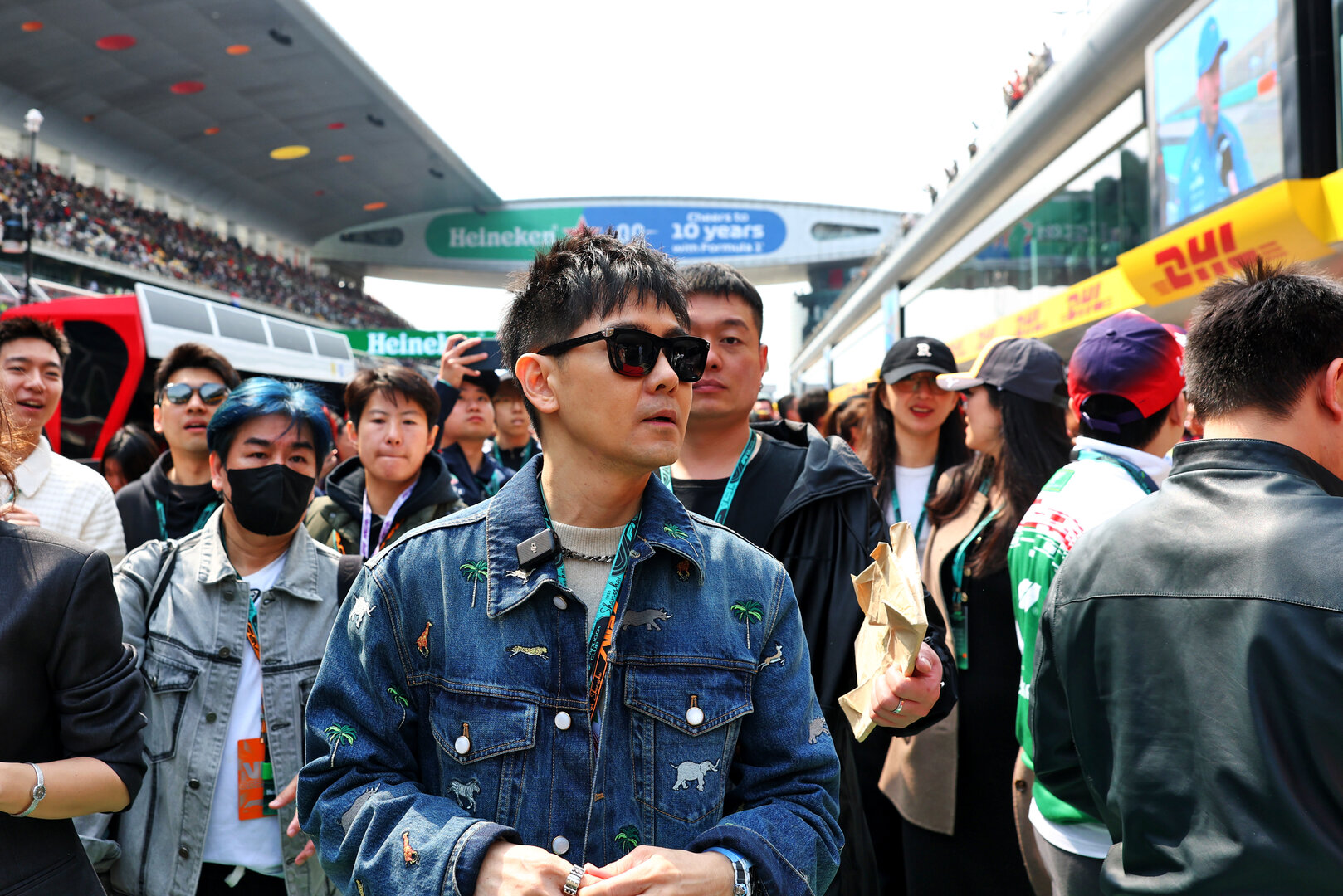 GP CINA, Jimmy Lin (TWN) Singer, Actor e Racing Driver.
15.03.2026. Formula 1 World Championship, Rd 2, Chinese Grand Prix, Shanghai, China, Gara Day.
- www.xpbimages.com, EMail: requests@xpbimages.com © Copyright: Bearne / XPB Images