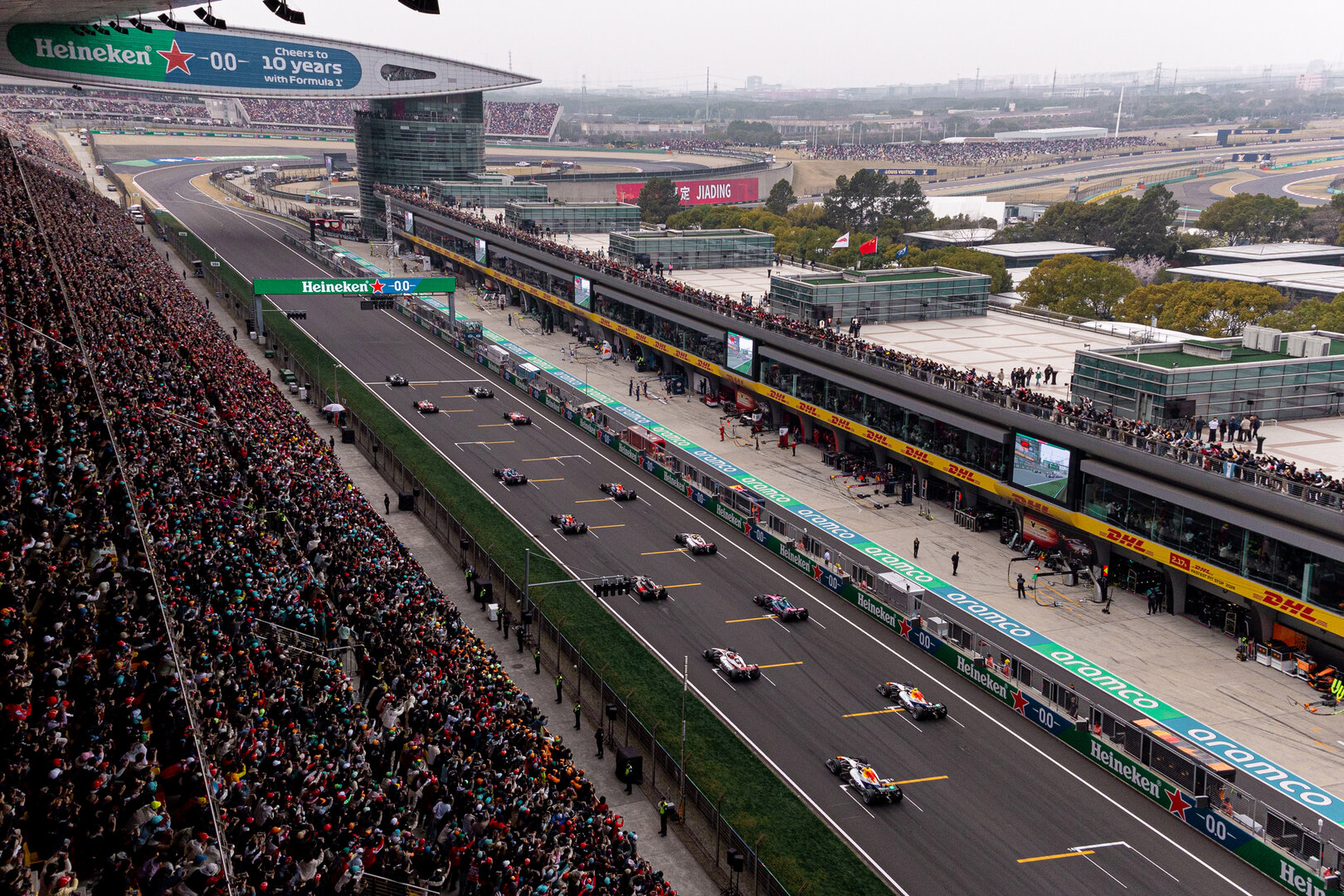 GP CINA, The Start of the race.15.03.2026. Formula 1 World Championship, Rd 2, Chinese Grand Prix, Shanghai, China, Gara Day.- www.xpbimages.com, EMail: requests@xpbimages.com © Copyright: Denny / XPB Images