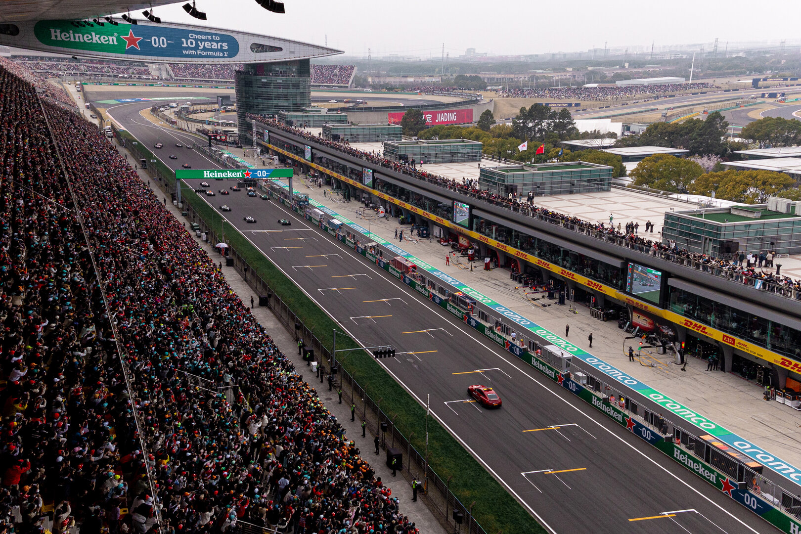 GP CINA, The partenza of the race.
15.03.2026. Formula 1 World Championship, Rd 2, Chinese Grand Prix, Shanghai, China, Gara Day.
- www.xpbimages.com, EMail: requests@xpbimages.com © Copyright: Denny / XPB Images