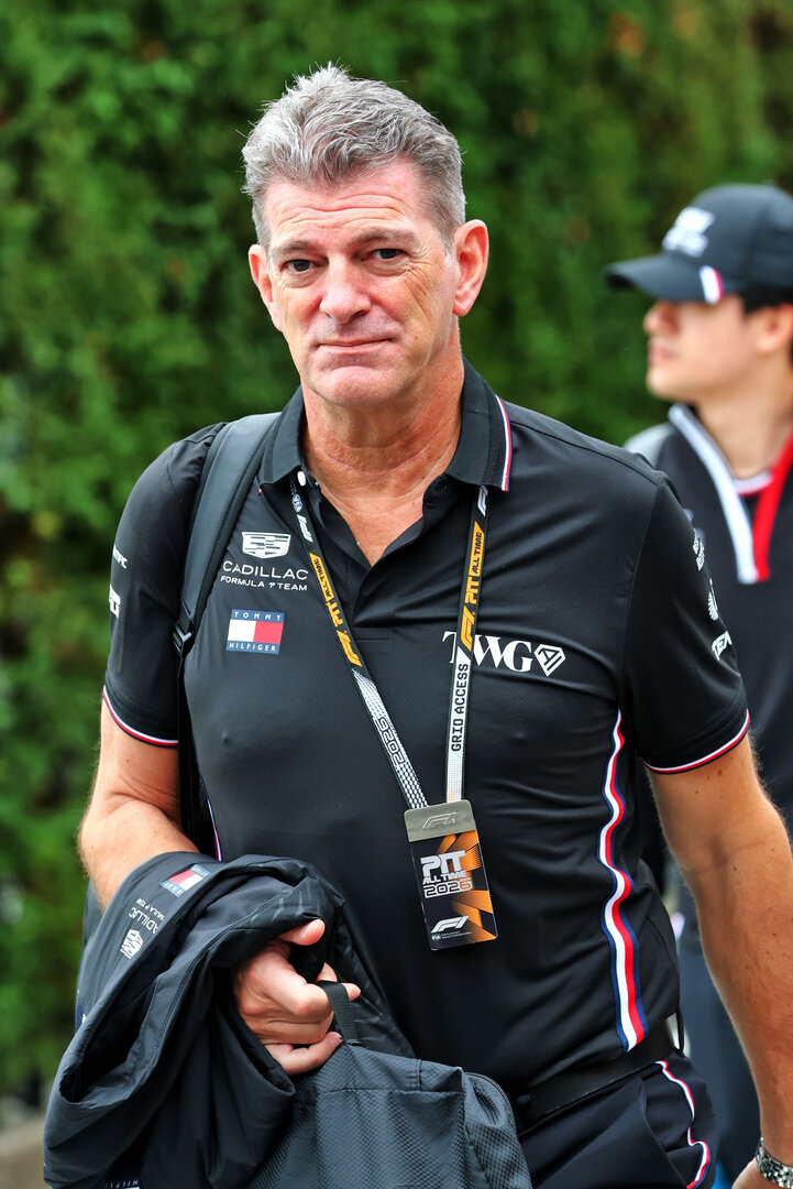 GP GIAPPONE, Graeme Lowdon (GBR) Cadillac Formula 1 Team, Team Principal.
26.03.2026. Formula 1 World Championship, Rd 3, Japanese Grand Prix, Suzuka, Japan, Preparation Day.
- www.xpbimages.com, EMail: requests@xpbimages.com © Copyright: Bearne / XPB Images