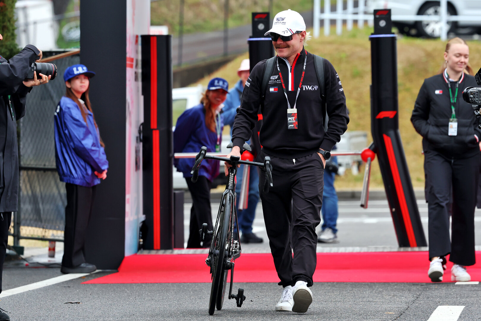 GP GIAPPONE, Valtteri Bottas (FIN) Cadillac Formula 1 Team.
26.03.2026. Formula 1 World Championship, Rd 3, Japanese Grand Prix, Suzuka, Japan, Preparation Day.
- www.xpbimages.com, EMail: requests@xpbimages.com © Copyright: Rew / XPB Images