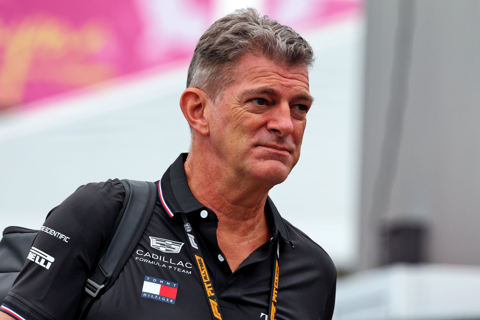 GP GIAPPONE, Graeme Lowdon (GBR) Cadillac Formula 1 Team, Team Principal.
26.03.2026. Formula 1 World Championship, Rd 3, Japanese Grand Prix, Suzuka, Japan, Preparation Day.
 - www.xpbimages.com, EMail: requests@xpbimages.com © Copyright: Rew / XPB Images