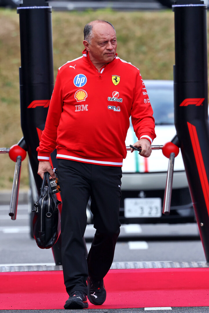 GP GIAPPONE, Frederic Vasseur (FRA) Ferrari Team Principal.
26.03.2026. Formula 1 World Championship, Rd 3, Japanese Grand Prix, Suzuka, Japan, Preparation Day.
 - www.xpbimages.com, EMail: requests@xpbimages.com © Copyright: Rew / XPB Images