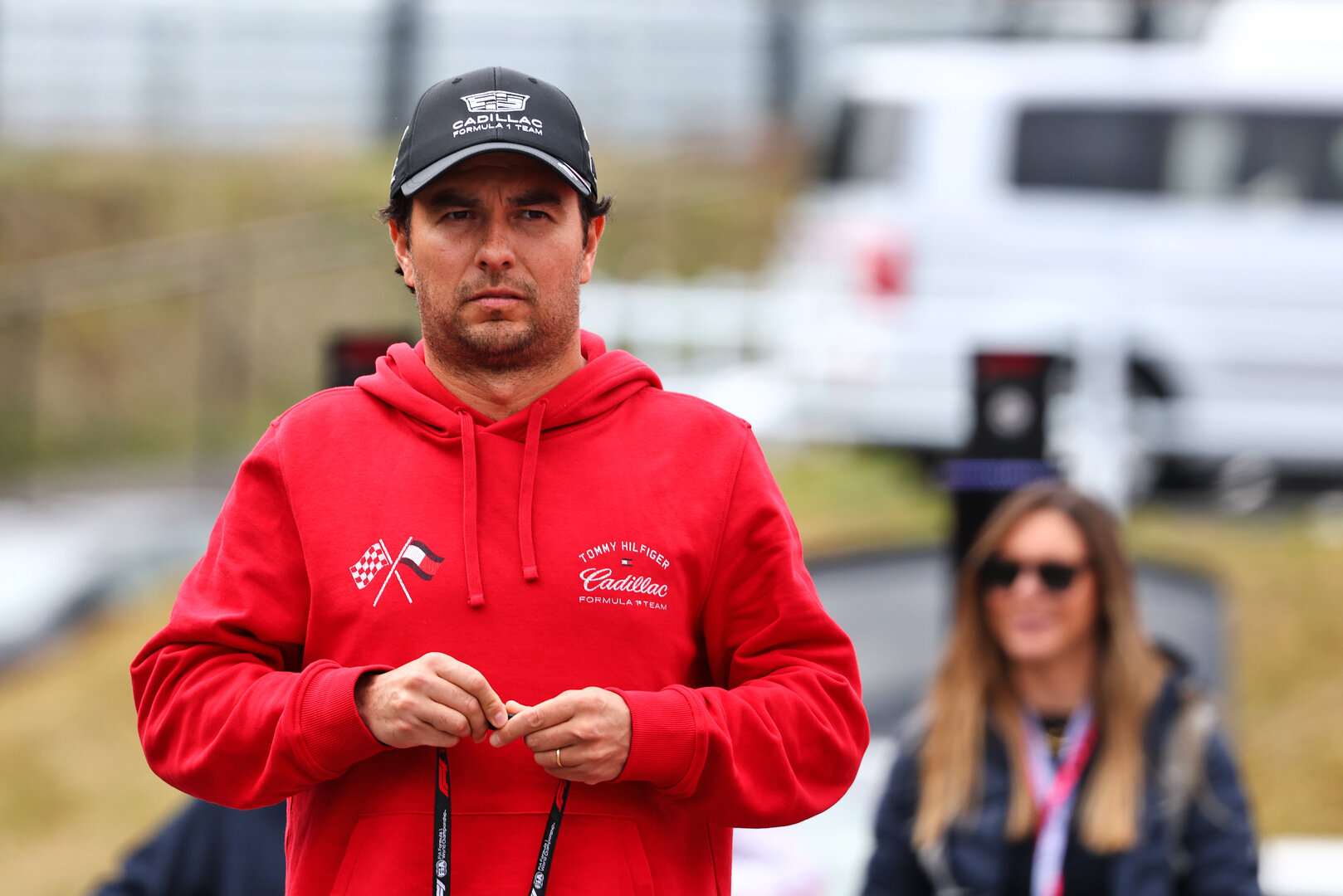 GP GIAPPONE, Sergio Perez (MEX) Cadillac Formula 1 Team.
26.03.2026. Formula 1 World Championship, Rd 3, Japanese Grand Prix, Suzuka, Japan, Preparation Day.
- www.xpbimages.com, EMail: requests@xpbimages.com © Copyright: Bearne / XPB Images