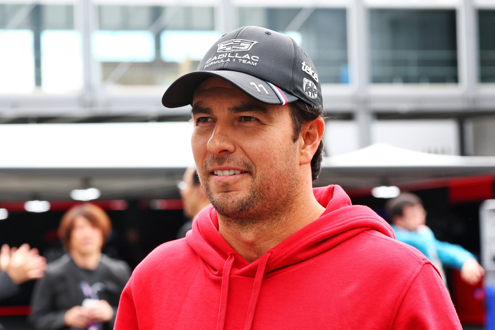 GP GIAPPONE, Sergio Perez (MEX) Cadillac Formula 1 Team.
26.03.2026. Formula 1 World Championship, Rd 3, Japanese Grand Prix, Suzuka, Japan, Preparation Day.
- www.xpbimages.com, EMail: requests@xpbimages.com © Copyright: Bearne / XPB Images