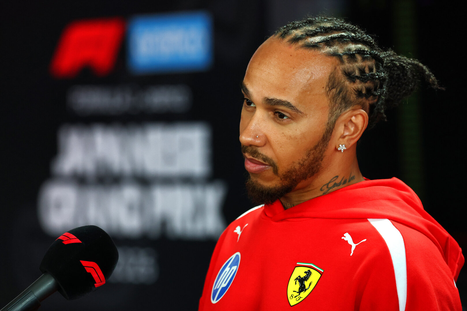 GP GIAPPONE, Lewis Hamilton (GBR) Ferrari.
26.03.2026. Formula 1 World Championship, Rd 3, Japanese Grand Prix, Suzuka, Japan, Preparation Day.
- www.xpbimages.com, EMail: requests@xpbimages.com © Copyright: Bearne / XPB Images