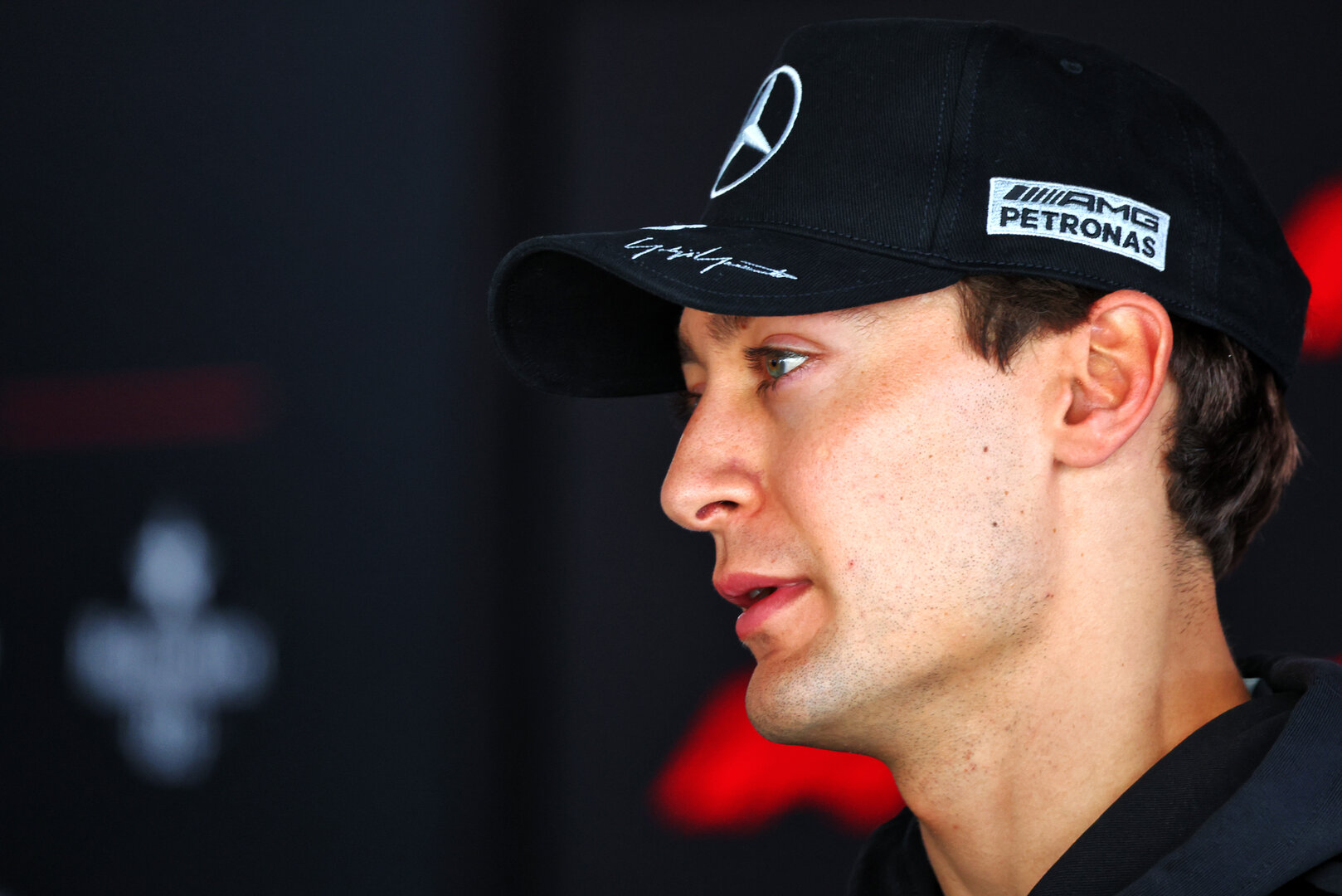 GP GIAPPONE, George Russell (GBR) Mercedes AMG Formula One Team.
26.03.2026. Formula 1 World Championship, Rd 3, Japanese Grand Prix, Suzuka, Japan, Preparation Day.
- www.xpbimages.com, EMail: requests@xpbimages.com © Copyright: Bearne / XPB Images