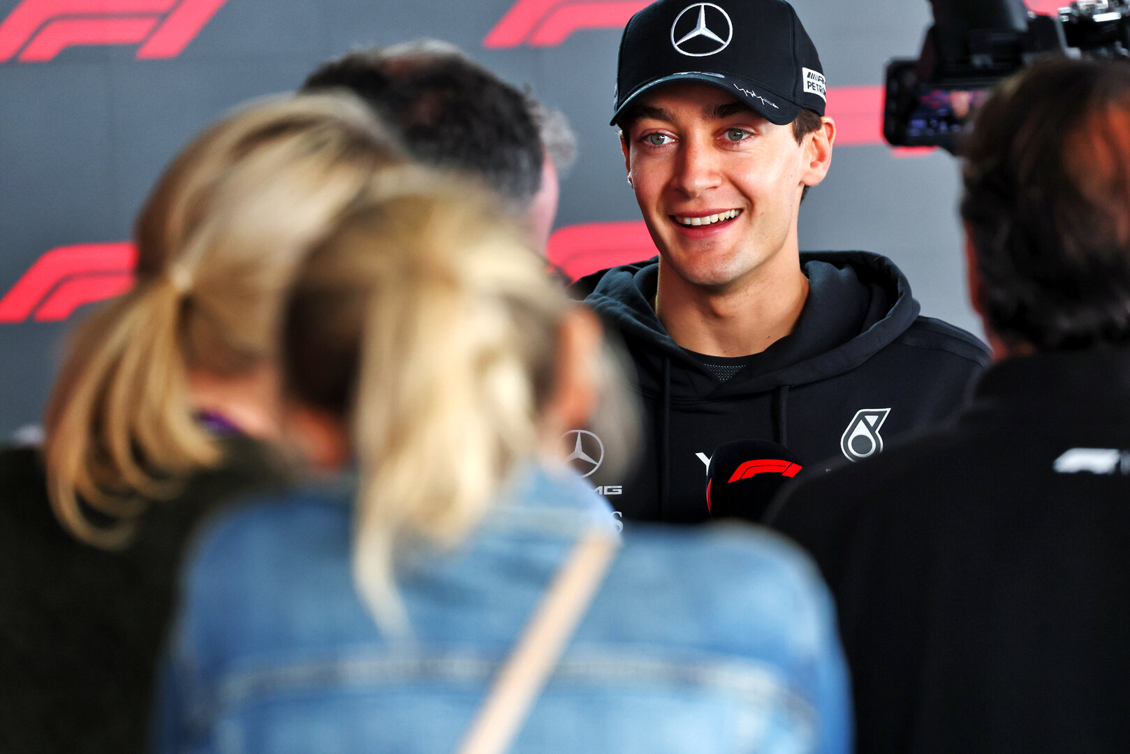 GP GIAPPONE, George Russell (GBR) Mercedes AMG Formula One Team.
26.03.2026. Formula 1 World Championship, Rd 3, Japanese Grand Prix, Suzuka, Japan, Preparation Day.
- www.xpbimages.com, EMail: requests@xpbimages.com © Copyright: Bearne / XPB Images