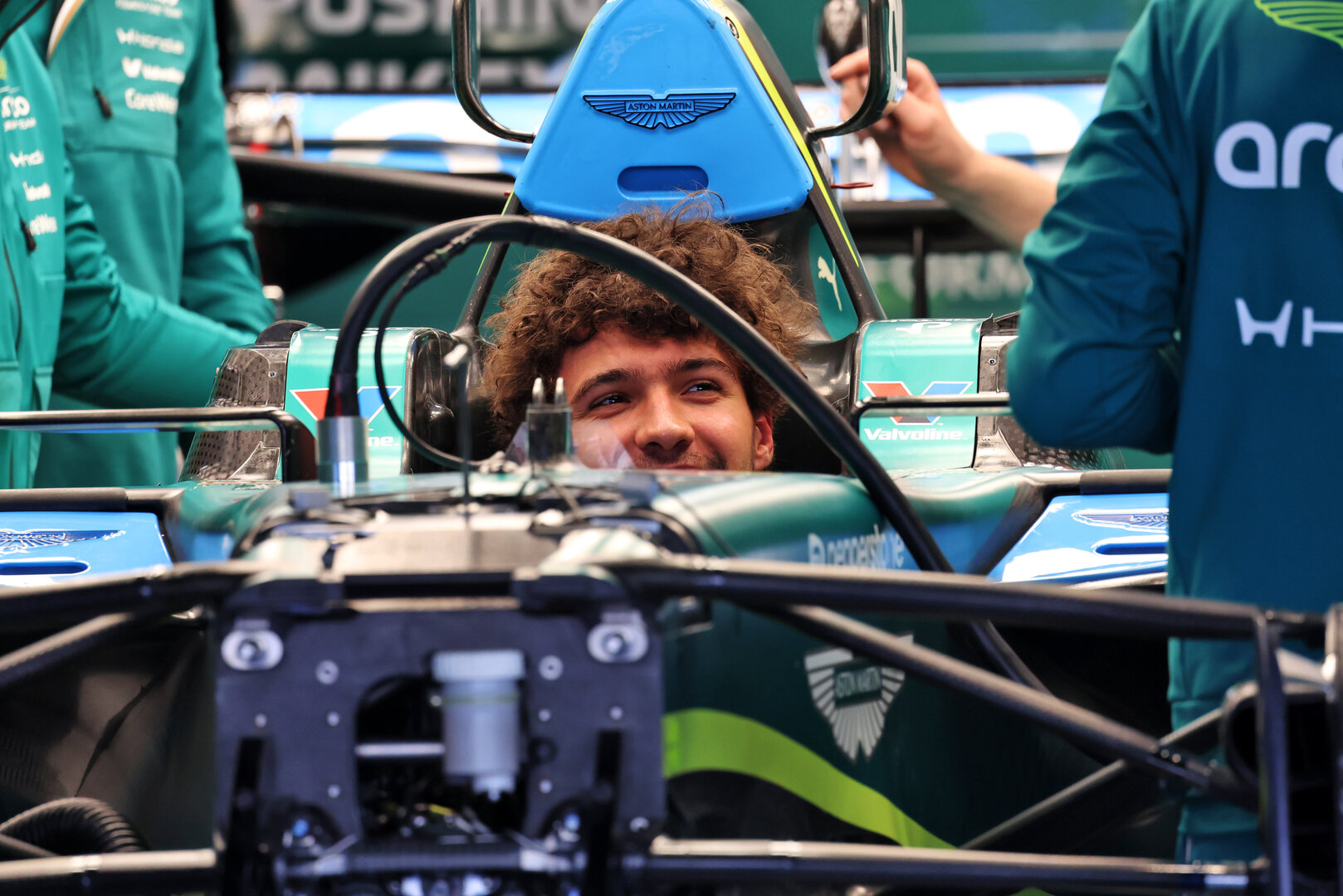 GP GIAPPONE, Jak Crawford (USA) Aston Martin F1 Team AMR26 Reserve Driver.
26.03.2026. Formula 1 World Championship, Rd 3, Japanese Grand Prix, Suzuka, Japan, Preparation Day.
- www.xpbimages.com, EMail: requests@xpbimages.com © Copyright: Rew / XPB Images