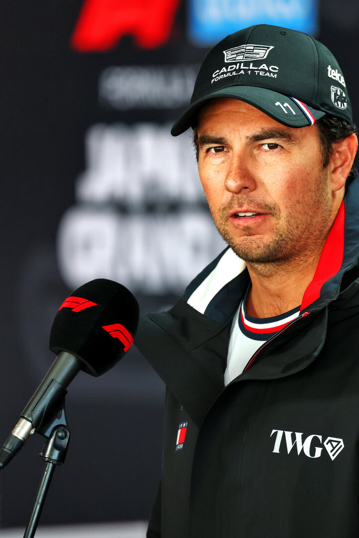 GP GIAPPONE, Sergio Perez (MEX) Cadillac Formula 1 Team.
26.03.2026. Formula 1 World Championship, Rd 3, Japanese Grand Prix, Suzuka, Japan, Preparation Day.
- www.xpbimages.com, EMail: requests@xpbimages.com © Copyright: Bearne / XPB Images