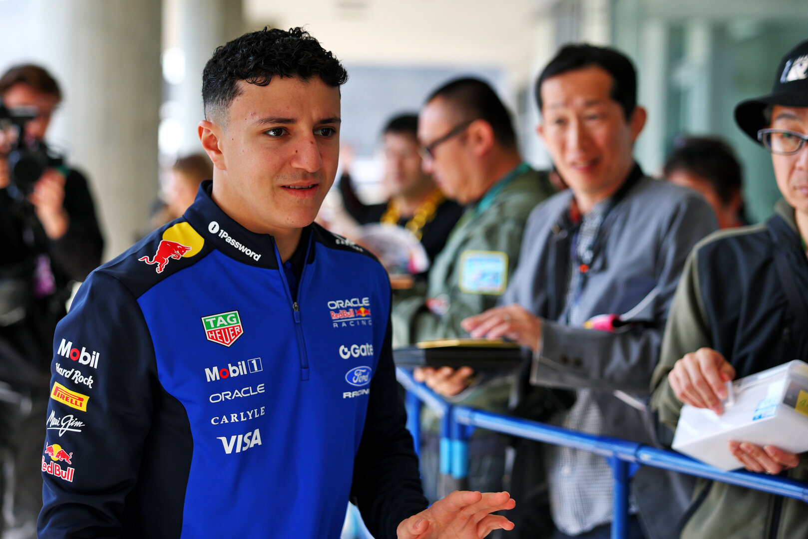 GP GIAPPONE, Isack Hadjar (FRA) Red Bull Racing.
27.03.2026. Formula 1 World Championship, Rd 3, Japanese Grand Prix, Suzuka, Japan, Practice Day.
- www.xpbimages.com, EMail: requests@xpbimages.com © Copyright: Bearne / XPB Images