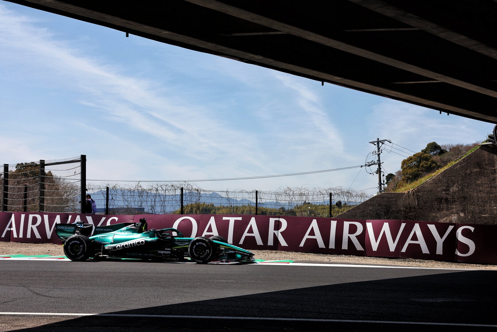 GP GIAPPONE, Lance Stroll (CDN) Aston Martin F1 Team AMR26.
27.03.2026. Formula 1 World Championship, Rd 3, Japanese Grand Prix, Suzuka, Japan, Practice Day.
- www.xpbimages.com, EMail: requests@xpbimages.com © Copyright: Rew / XPB Images