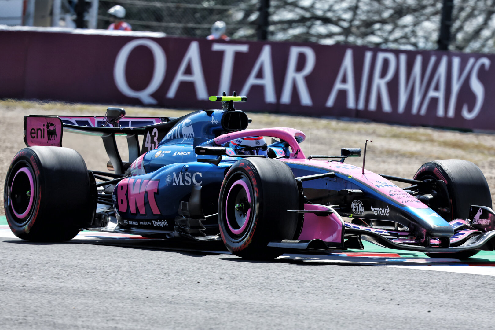 GP GIAPPONE, Franco Colapinto (ARG) Alpine F1 Team A526.
27.03.2026. Formula 1 World Championship, Rd 3, Japanese Grand Prix, Suzuka, Japan, Practice Day.
- www.xpbimages.com, EMail: requests@xpbimages.com © Copyright: Rew / XPB Images