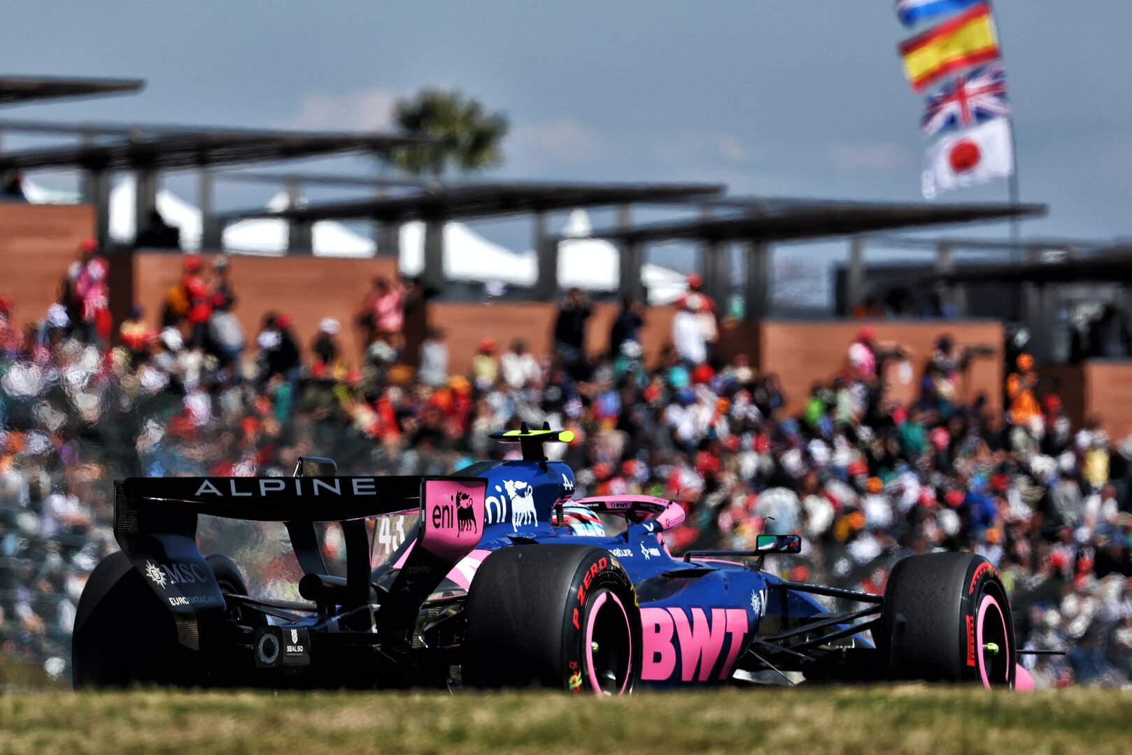 GP GIAPPONE, Franco Colapinto (ARG) Alpine F1 Team A526.
27.03.2026. Formula 1 World Championship, Rd 3, Japanese Grand Prix, Suzuka, Japan, Practice Day.
- www.xpbimages.com, EMail: requests@xpbimages.com © Copyright: Bearne / XPB Images