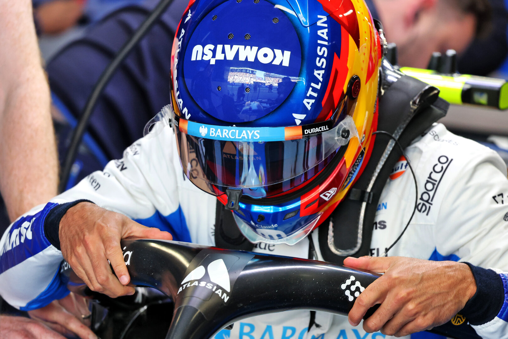 GP GIAPPONE, Carlos Sainz (ESP) Williams F1 Team FW48.
27.03.2026. Formula 1 World Championship, Rd 3, Japanese Grand Prix, Suzuka, Japan, Practice Day.
- www.xpbimages.com, EMail: requests@xpbimages.com © Copyright: Batchelor / XPB Images