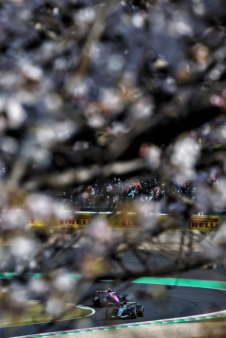 GP GIAPPONE, George Russell (GBR) Mercedes AMG Formula One Team W17.
27.03.2026. Formula 1 World Championship, Rd 3, Japanese Grand Prix, Suzuka, Japan, Practice Day.
- www.xpbimages.com, EMail: requests@xpbimages.com © Copyright: Bearne / XPB Images