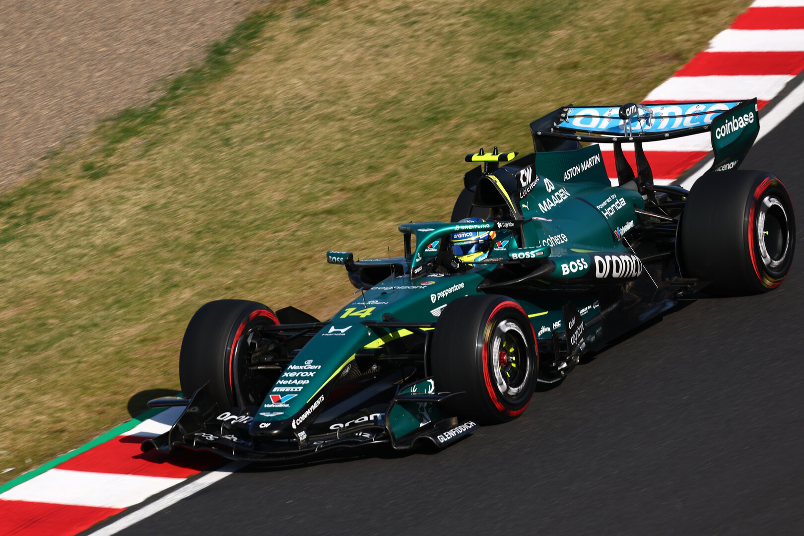 GP GIAPPONE, Fernando Alonso (ESP) Aston Martin F1 Team AMR26.
27.03.2026. Formula 1 World Championship, Rd 3, Japanese Grand Prix, Suzuka, Japan, Practice Day.
- www.xpbimages.com, EMail: requests@xpbimages.com © Copyright: Bearne / XPB Images