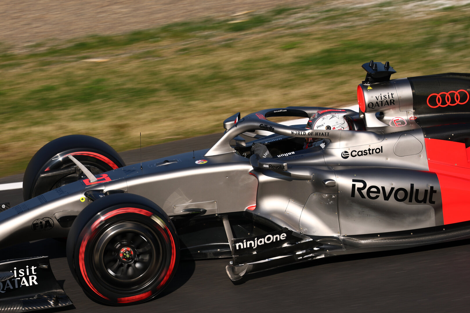GP GIAPPONE, Nico Hulkenberg (GER) Audi F1 Team R26.
27.03.2026. Formula 1 World Championship, Rd 3, Japanese Grand Prix, Suzuka, Japan, Practice Day.
- www.xpbimages.com, EMail: requests@xpbimages.com © Copyright: Bearne / XPB Images