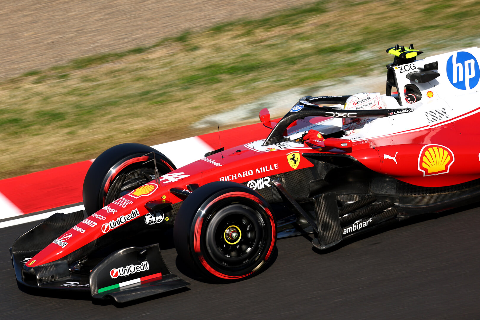 GP GIAPPONE, Lewis Hamilton (GBR) Ferrari SF-26.
27.03.2026. Formula 1 World Championship, Rd 3, Japanese Grand Prix, Suzuka, Japan, Practice Day.
- www.xpbimages.com, EMail: requests@xpbimages.com © Copyright: Bearne / XPB Images