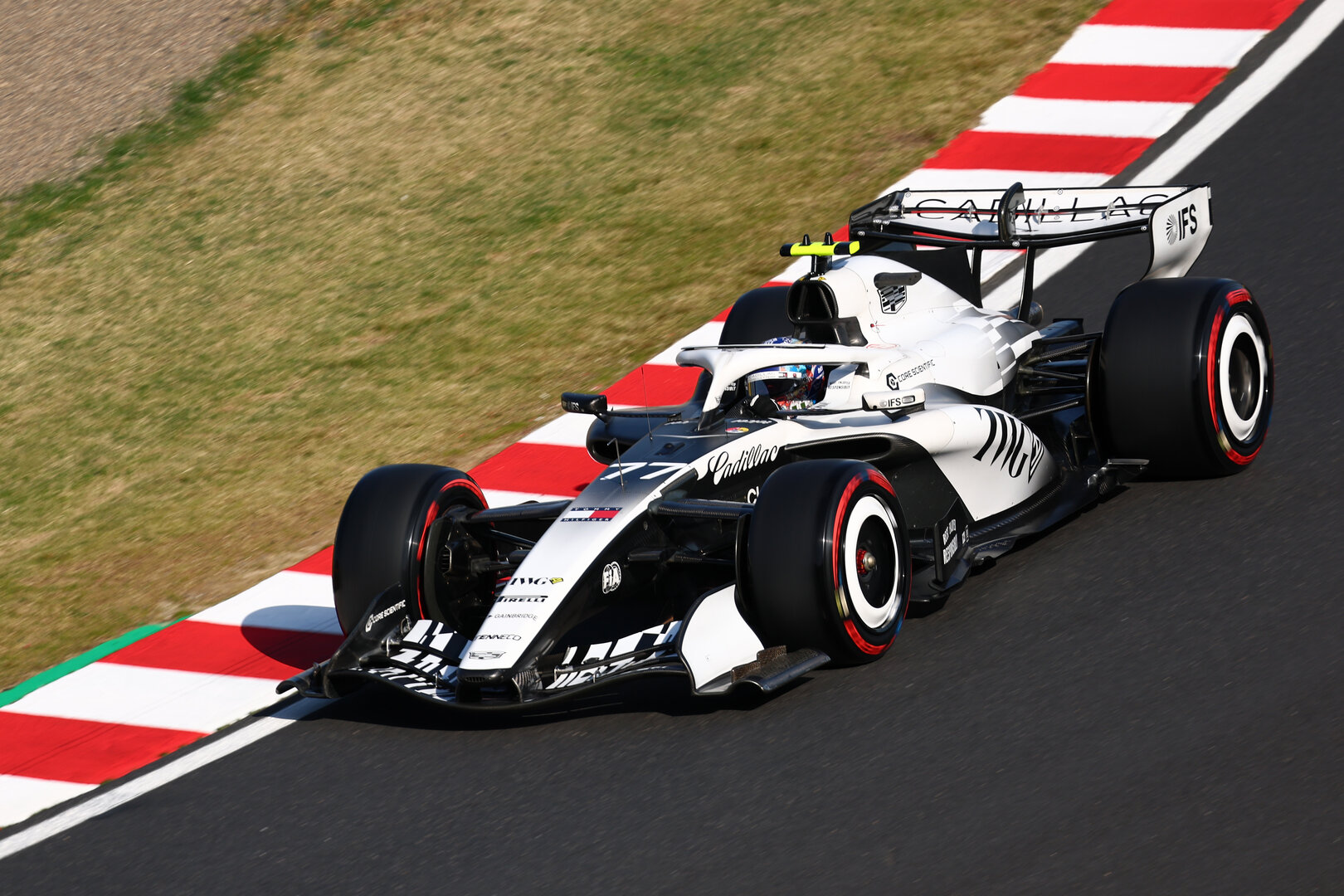 GP GIAPPONE, Valtteri Bottas (FIN) Cadillac Formula 1 Team MAC-26.
27.03.2026. Formula 1 World Championship, Rd 3, Japanese Grand Prix, Suzuka, Japan, Practice Day.
- www.xpbimages.com, EMail: requests@xpbimages.com © Copyright: Bearne / XPB Images