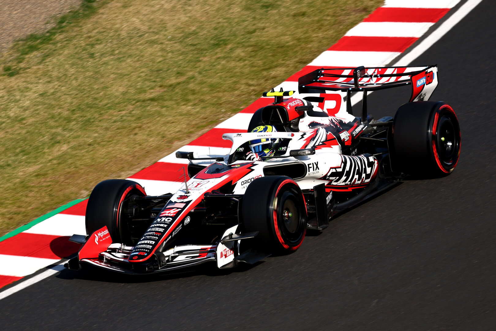 GP GIAPPONE, Oliver Bearman (GBR) Haas F1 Team VF-26.
27.03.2026. Formula 1 World Championship, Rd 3, Japanese Grand Prix, Suzuka, Japan, Practice Day.
- www.xpbimages.com, EMail: requests@xpbimages.com © Copyright: Bearne / XPB Images