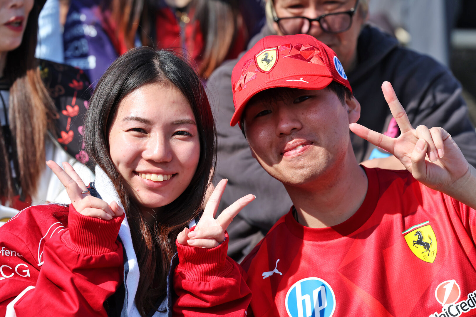 GP GIAPPONE, Circuit Atmosfera - fans in the grandstand.
27.03.2026. Formula 1 World Championship, Rd 3, Japanese Grand Prix, Suzuka, Japan, Practice Day.
- www.xpbimages.com, EMail: requests@xpbimages.com © Copyright: Rew / XPB Images