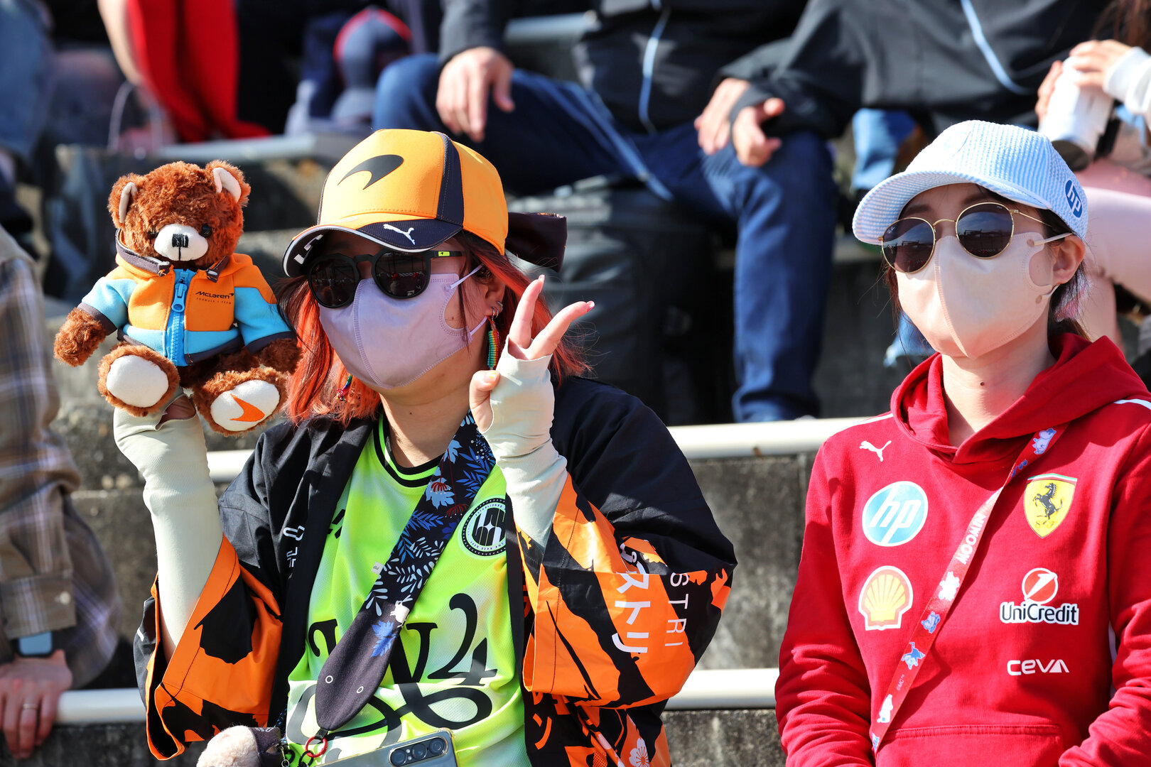 GP GIAPPONE, Circuit Atmosfera - fans in the grandstand.
27.03.2026. Formula 1 World Championship, Rd 3, Japanese Grand Prix, Suzuka, Japan, Practice Day.
- www.xpbimages.com, EMail: requests@xpbimages.com © Copyright: Rew / XPB Images