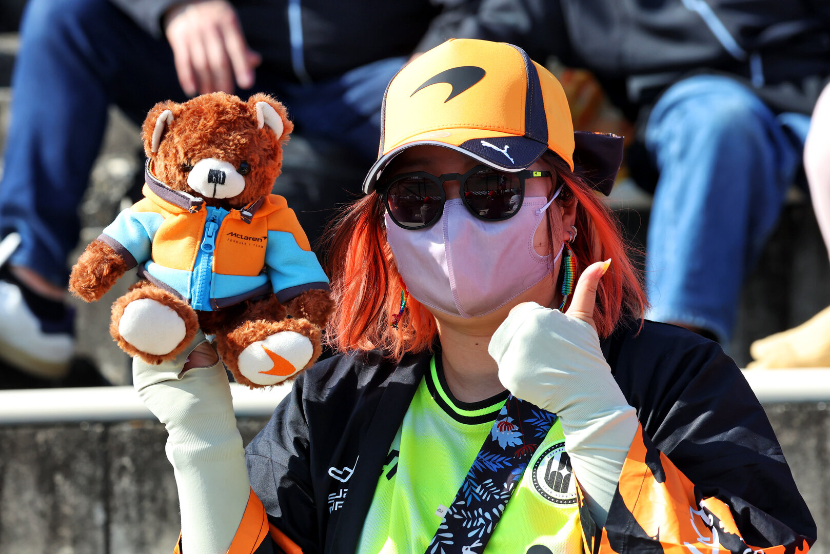 GP GIAPPONE, Circuit Atmosfera - fans in the grandstand.
27.03.2026. Formula 1 World Championship, Rd 3, Japanese Grand Prix, Suzuka, Japan, Practice Day.
- www.xpbimages.com, EMail: requests@xpbimages.com © Copyright: Rew / XPB Images