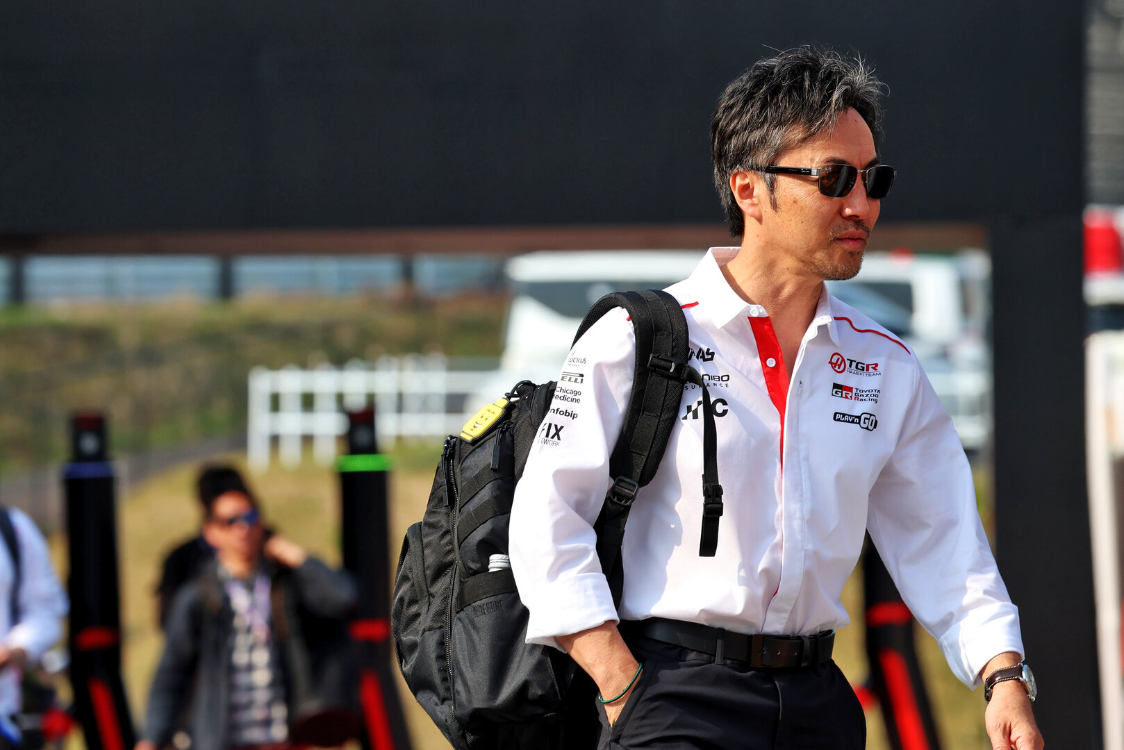 GP GIAPPONE, Ayao Komatsu (JPN) Haas F1 Team Principal.
28.03.2026. Formula 1 World Championship, Rd 3, Japanese Grand Prix, Suzuka, Japan, Qualifiche Day.
 - www.xpbimages.com, EMail: requests@xpbimages.com © Copyright: Rew / XPB Images