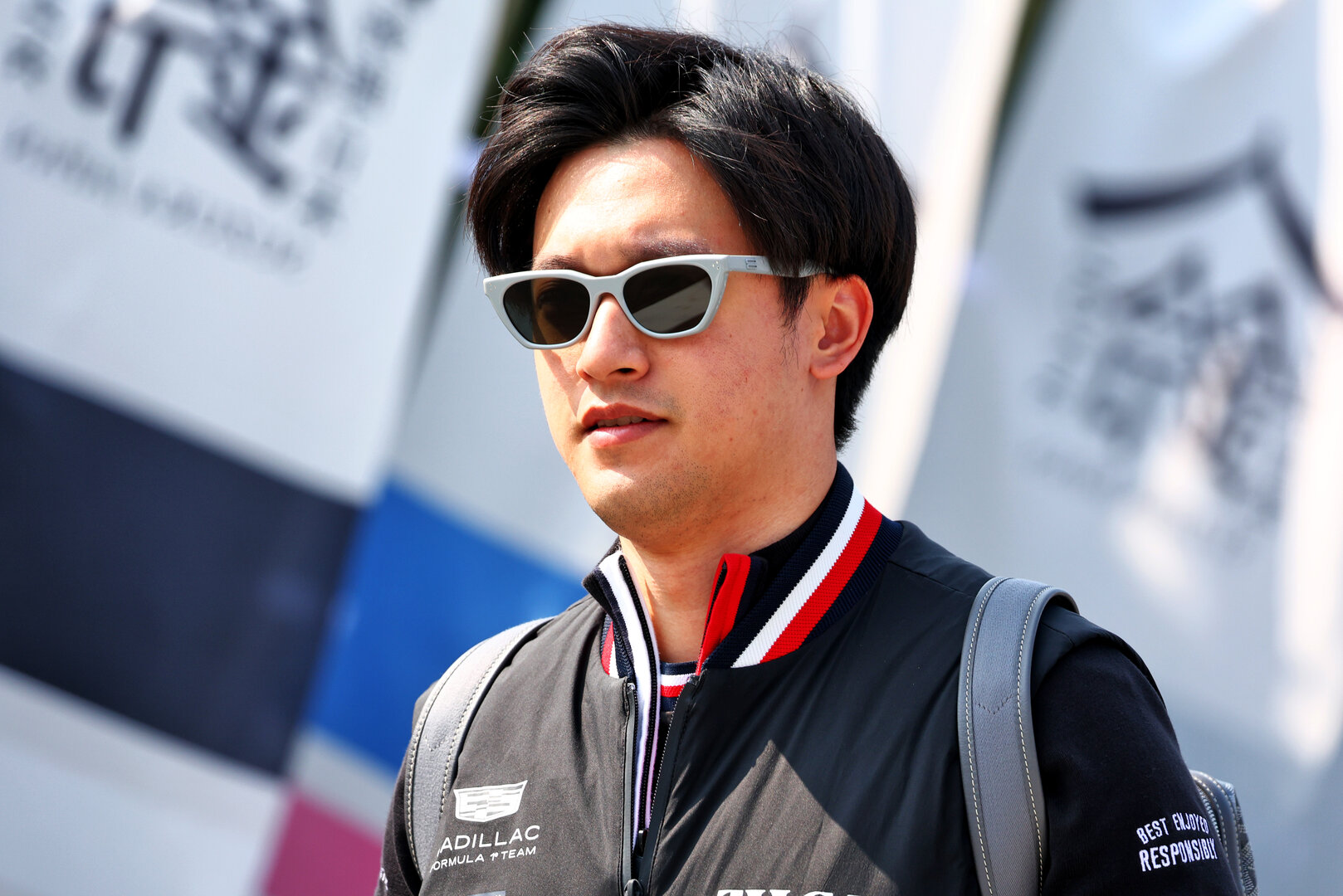 GP GIAPPONE, Zhou Guanyu (CHN) Cadillac Formula 1 Team Reserve Driver.
28.03.2026. Formula 1 World Championship, Rd 3, Japanese Grand Prix, Suzuka, Japan, Qualifiche Day.
- www.xpbimages.com, EMail: requests@xpbimages.com © Copyright: Bearne / XPB Images
