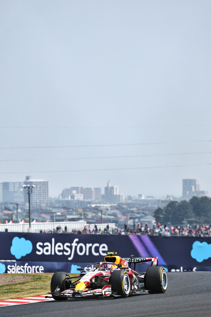 GP GIAPPONE, Liam Lawson (NZL) Racing Bulls Formula One Team VCARB 03.
28.03.2026. Formula 1 World Championship, Rd 3, Japanese Grand Prix, Suzuka, Japan, Qualifiche Day.
- www.xpbimages.com, EMail: requests@xpbimages.com © Copyright: Bearne / XPB Images