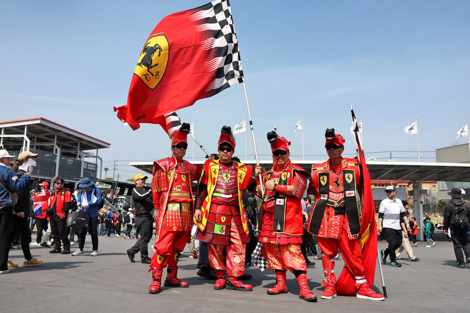 GP GIAPPONE, Circuit Atmosfera - fans.
28.03.2026. Formula 1 World Championship, Rd 3, Japanese Grand Prix, Suzuka, Japan, Qualifiche Day.
- www.xpbimages.com, EMail: requests@xpbimages.com © Copyright: Rew / XPB Images