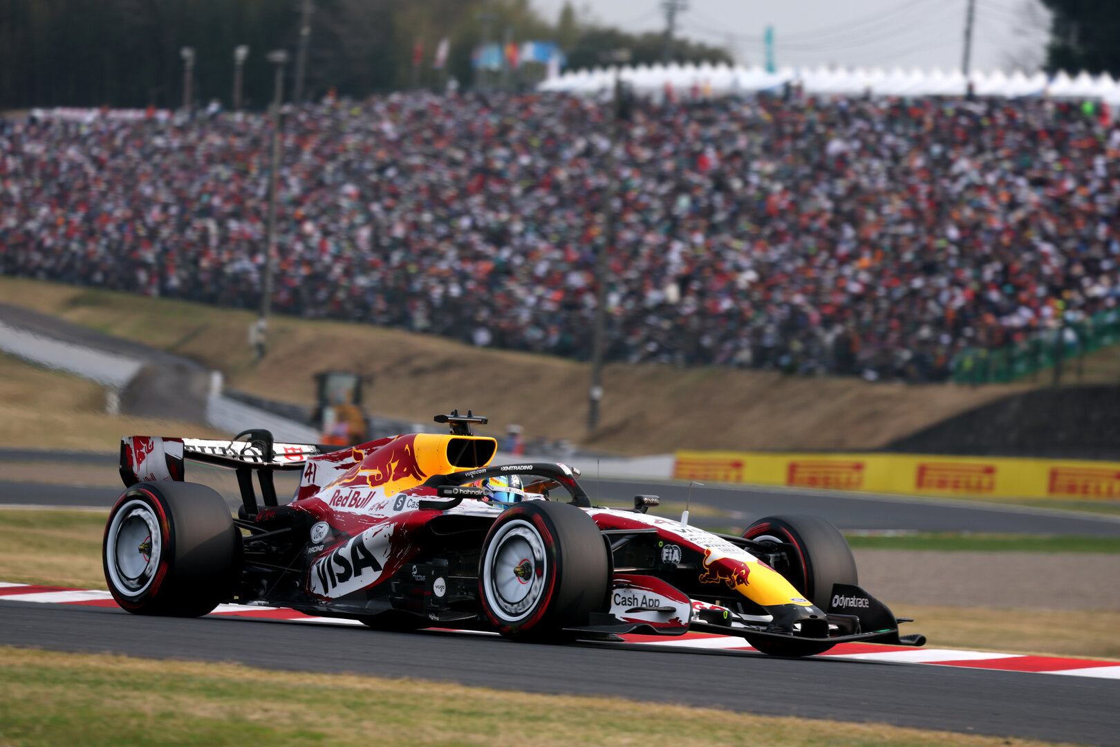 GP GIAPPONE, Arvid Lindblad (GBR) Racing Bulls Formula One Team VCARB 03.
28.03.2026. Formula 1 World Championship, Rd 3, Japanese Grand Prix, Suzuka, Japan, Qualifiche Day.
- www.xpbimages.com, EMail: requests@xpbimages.com © Copyright: Charniaux / XPB Images