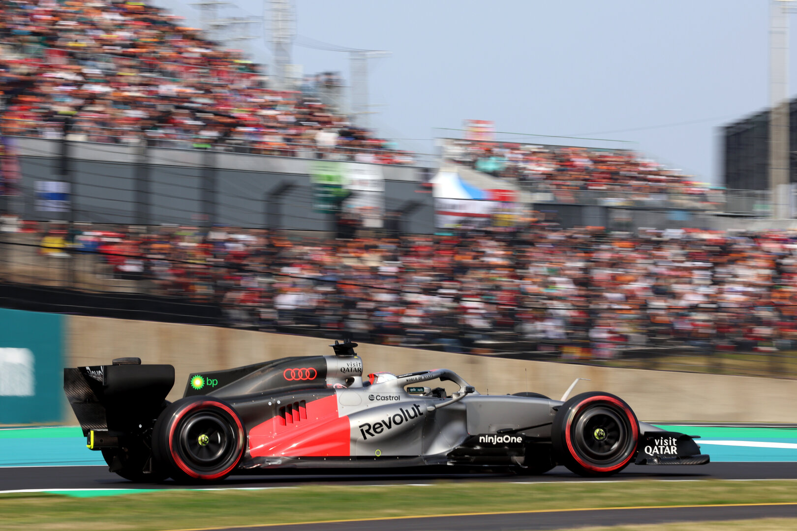 GP GIAPPONE, Nico Hulkenberg (GER) Audi F1 Team R26.
28.03.2026. Formula 1 World Championship, Rd 3, Japanese Grand Prix, Suzuka, Japan, Qualifiche Day.
- www.xpbimages.com, EMail: requests@xpbimages.com © Copyright: Rew / XPB Images