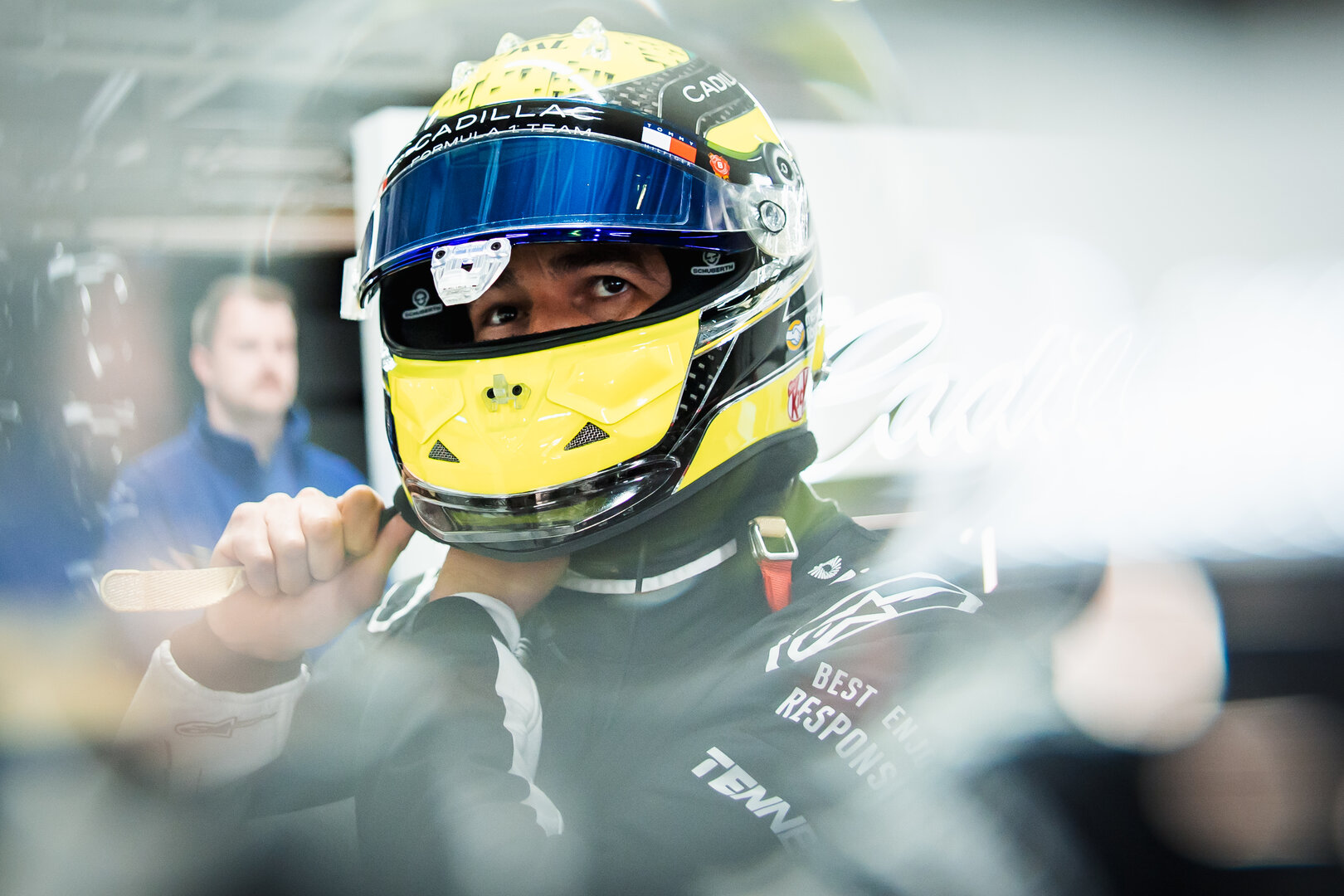 GP GIAPPONE, Sergio Perez (MEX) Cadillac Formula 1 Team.
28.03.2026. Formula 1 World Championship, Rd 3, Japanese Grand Prix, Suzuka, Japan, Qualifiche Day.
- www.xpbimages.com, EMail: requests@xpbimages.com © Copyright: Bearne / XPB Images