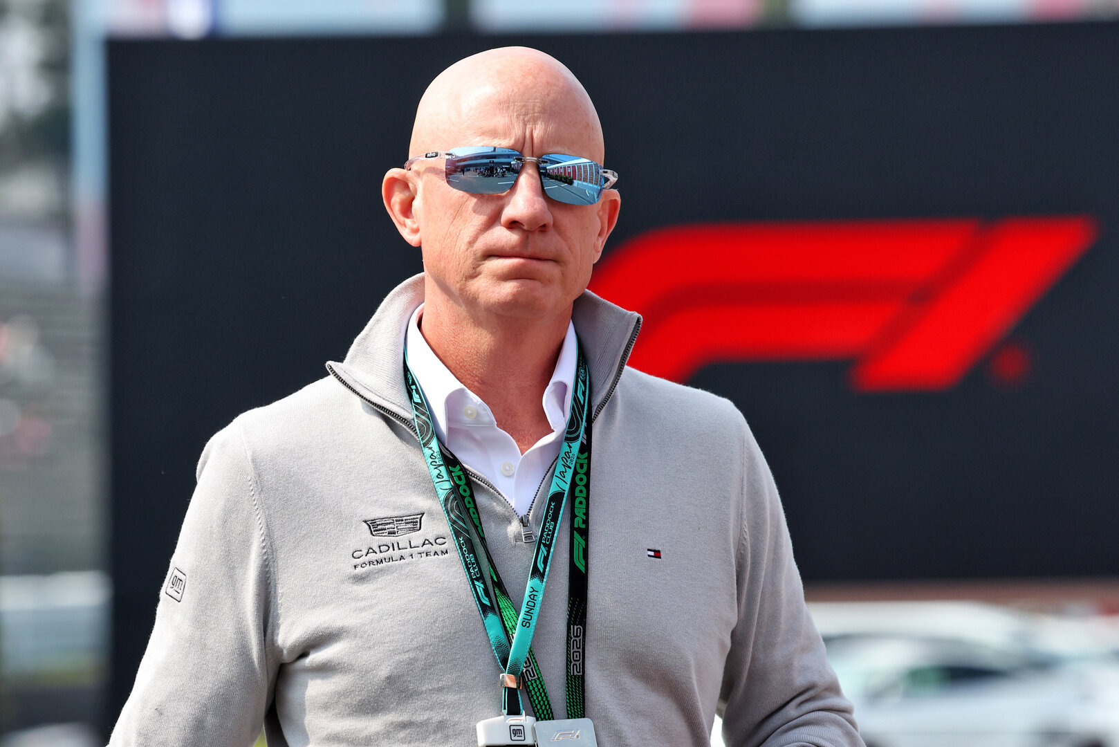 GP GIAPPONE, Eric Warren (USA) Cadillac Vice President, Global Motorsports Competiton.
29.03.2026. Formula 1 World Championship, Rd 3, Japanese Grand Prix, Suzuka, Japan, Gara Day.
- www.xpbimages.com, EMail: requests@xpbimages.com © Copyright: Bearne / XPB Images