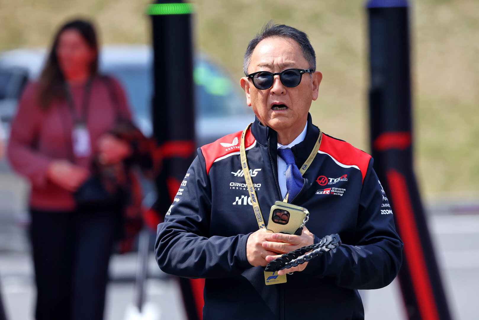 GP GIAPPONE, Akio Toyoda (JPN) Toyota Motor Corporation Chairman.
29.03.2026. Formula 1 World Championship, Rd 3, Japanese Grand Prix, Suzuka, Japan, Gara Day.
 - www.xpbimages.com, EMail: requests@xpbimages.com © Copyright: Rew / XPB Images