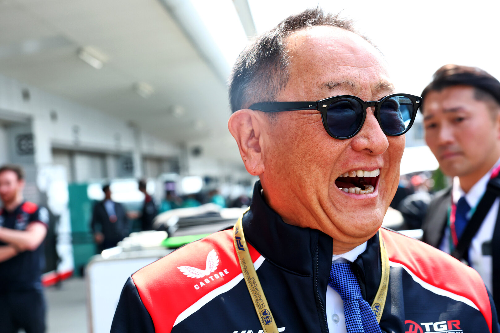 GP GIAPPONE, Akio Toyoda (JPN) Toyota Motor Corporation Chairman.
29.03.2026. Formula 1 World Championship, Rd 3, Japanese Grand Prix, Suzuka, Japan, Gara Day.
- www.xpbimages.com, EMail: requests@xpbimages.com © Copyright: Bearne / XPB Images