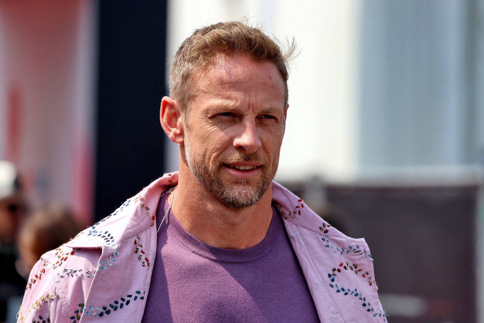 GP GIAPPONE, Jenson Button (GBR) Sky Sports F1 Presenter / Aston Martin F1 Team Ambassador.
29.03.2026. Formula 1 World Championship, Rd 3, Japanese Grand Prix, Suzuka, Japan, Gara Day.
 - www.xpbimages.com, EMail: requests@xpbimages.com © Copyright: Rew / XPB Images