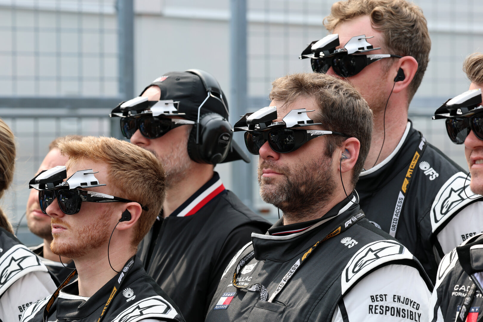 GP GIAPPONE, Cadillac Formula 1 Team on the grid.
29.03.2026. Formula 1 World Championship, Rd 3, Japanese Grand Prix, Suzuka, Japan, Gara Day.
- www.xpbimages.com, EMail: requests@xpbimages.com © Copyright: Batchelor / XPB Images